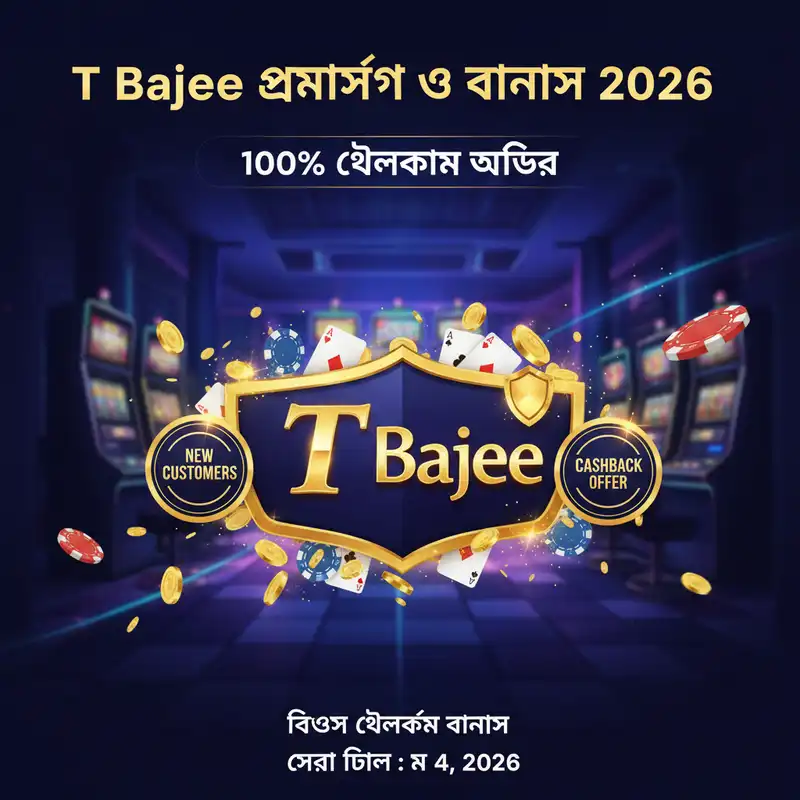 T Bajee প্রমোশন ও বোনাস ২০২৬