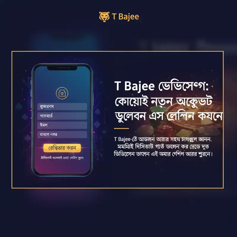 T Bajee রেজিস্ট্রেশন